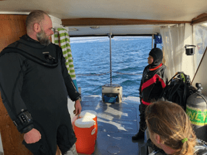 Austin Craig leads liveaboard dive trips to the Channel Islands